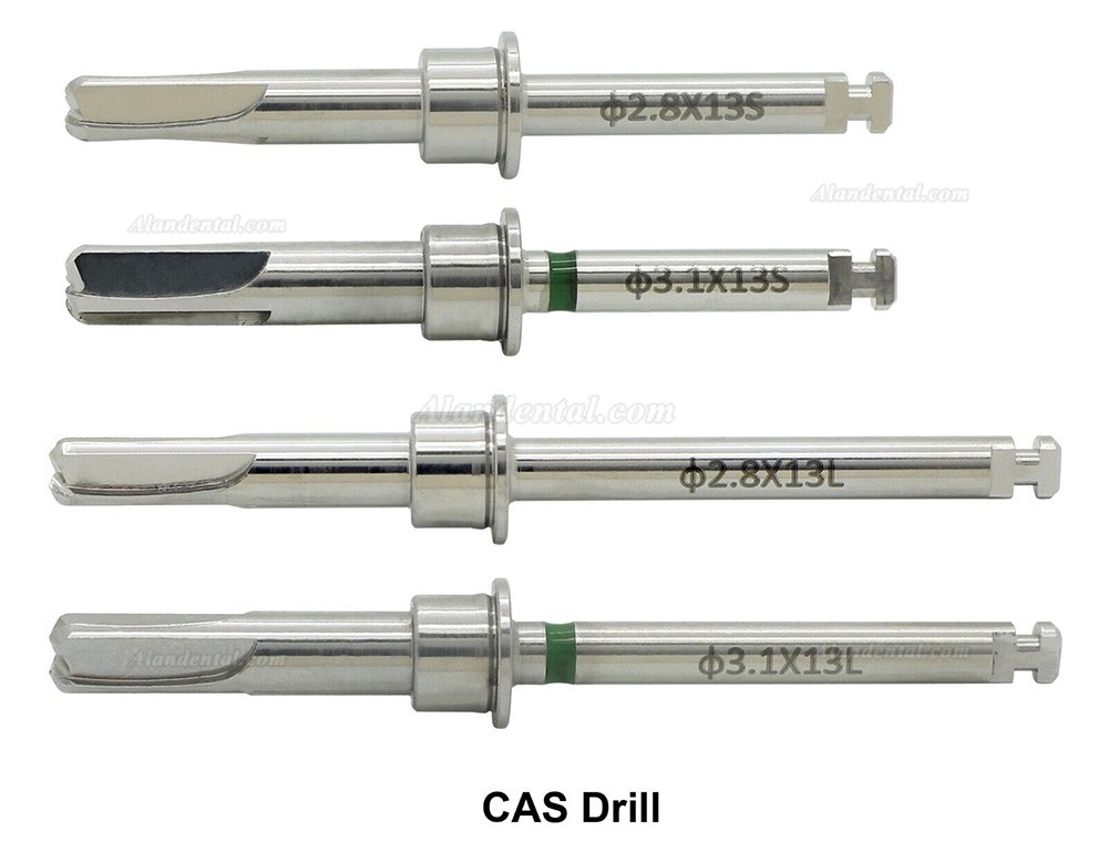 Dental Implant Crestal Approach Sinus Kit HIOSSEN OSSTEM CAS Drills Stoppers Hydraulic Membrane Lifter